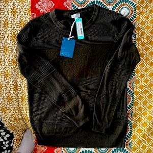 NWT olive green sweater Market and Spruce